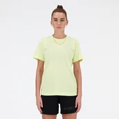 Koszulki i topy damskie - Koszulka damska New Balance WT41554LLT  zielona - miniaturka - grafika 1