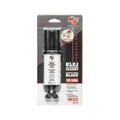 Kleje i inne preparaty budowlane - Klej do plastików 10 minut czarny - strzykawka 25 ml MA PROFESSIONAL - miniaturka - grafika 1