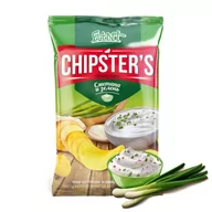 Chipsy - Chipsy o smaku śmietany z ziołamy Chipsters, 60g - miniaturka - grafika 1