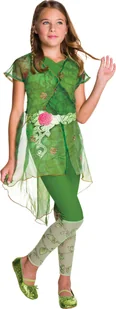 Kostium dziecięcy Poison Ivy DC Super Hero Girls Deluxe sukienka dla dziewczynek Zielony 104 cm - Sukienki i spódniczki dla dziewczynek - miniaturka - grafika 1