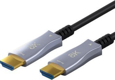 Kabel Goobay Optyczny hybrydowy kabel HDMI o bardzo dużej szybkości z Ethernetem AOC - Długość kabla 80 m