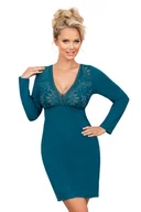 Bielizna nocna - Koszula Silvana Long Sea Green Sea Green, 42 - miniaturka - grafika 1
