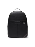 Plecaki - Plecak Th Central Backpack AM0AM10560 Czarny - Tommy Hilfiger - miniaturka - grafika 1