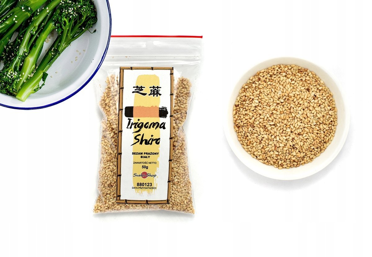 Sezam biały prażony Irigoma Shiro 50g