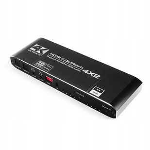 Matrix HDMI 4/2 Spacetronik SPH-M422 4K@60Hz - Kable Matrix HDMI 4/2 Spacetronik SPH-M422 4K@60Hz - Kable - miniaturka - grafika 1