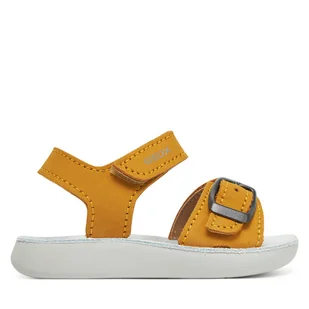 Sandały Geox B Sandal Lightfloppy B555SA 00032 C2021 Brązowy - Buty dla chłopców - miniaturka - grafika 1