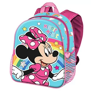 Kolory Myszki Minnie - plecak podstawowy, niebieski, NIEBIESKI, Jeden rozmiar, Kolory plecaka podstawowego - Plecaki - miniaturka - grafika 1