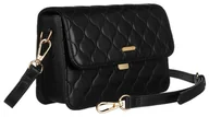 Torebki damskie - Elegancka, pikowana listonoszka crossbody — David Jones - miniaturka - grafika 1