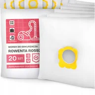 Worki do odkurzaczy - 20x Worek do Odkurzacza Rowenta RO5921 Syntetyczny Mikrowłókna Duży Work G9 - miniaturka - grafika 1