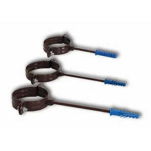 Uchwyt rury stal L160 S90 - Rynny i akcesoria - miniaturka - grafika 1