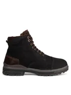 Botki męskie - Lasocki Trapery KASTOR-03 MI24 Czarny - miniaturka - grafika 1