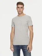 Koszulki męskie - Replay T-Shirt M3590A.000.2660 Szary Regular Fit - REPLAY - miniaturka - grafika 1