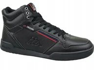 Buty sportowe damskie - Buty sportowe Kappa Mangan czarne 242764-1120 za kostkę 36 - miniaturka - grafika 1