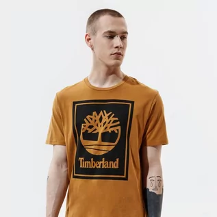 Koszulki męskie - Timberland T SHIRT YC SS STACK LOGO TEE REGULAR STACK LOGO TB0A2AJ1P571 - grafika 1