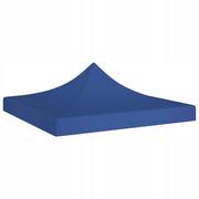 Pawilony ogrodowe - vidaXL Dach do namiotu imprezowego, 2 x 2 m, niebieski, 270 g/m - miniaturka - grafika 1
