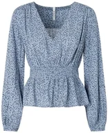 Koszulki i topy damskie - Pepe Jeans Koszulka damska Jarita, niebieski (stalowy niebieski), XS - miniaturka - grafika 1