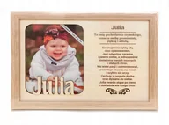 Ramki na zdjęcia - Ramka na zdjęcie JULIA urodziny imieniny prezent - miniaturka - grafika 1