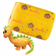 Dodatki do ciast w proszku - Lukier plastyczny masa cukrowa do dekoracji tortu ciast kolor żółty 500g - miniaturka - grafika 1