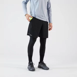 Spodenki - legginsy do tenisa 2w1 męskie Artengo Thermic - Tenis ziemny - miniaturka - grafika 1
