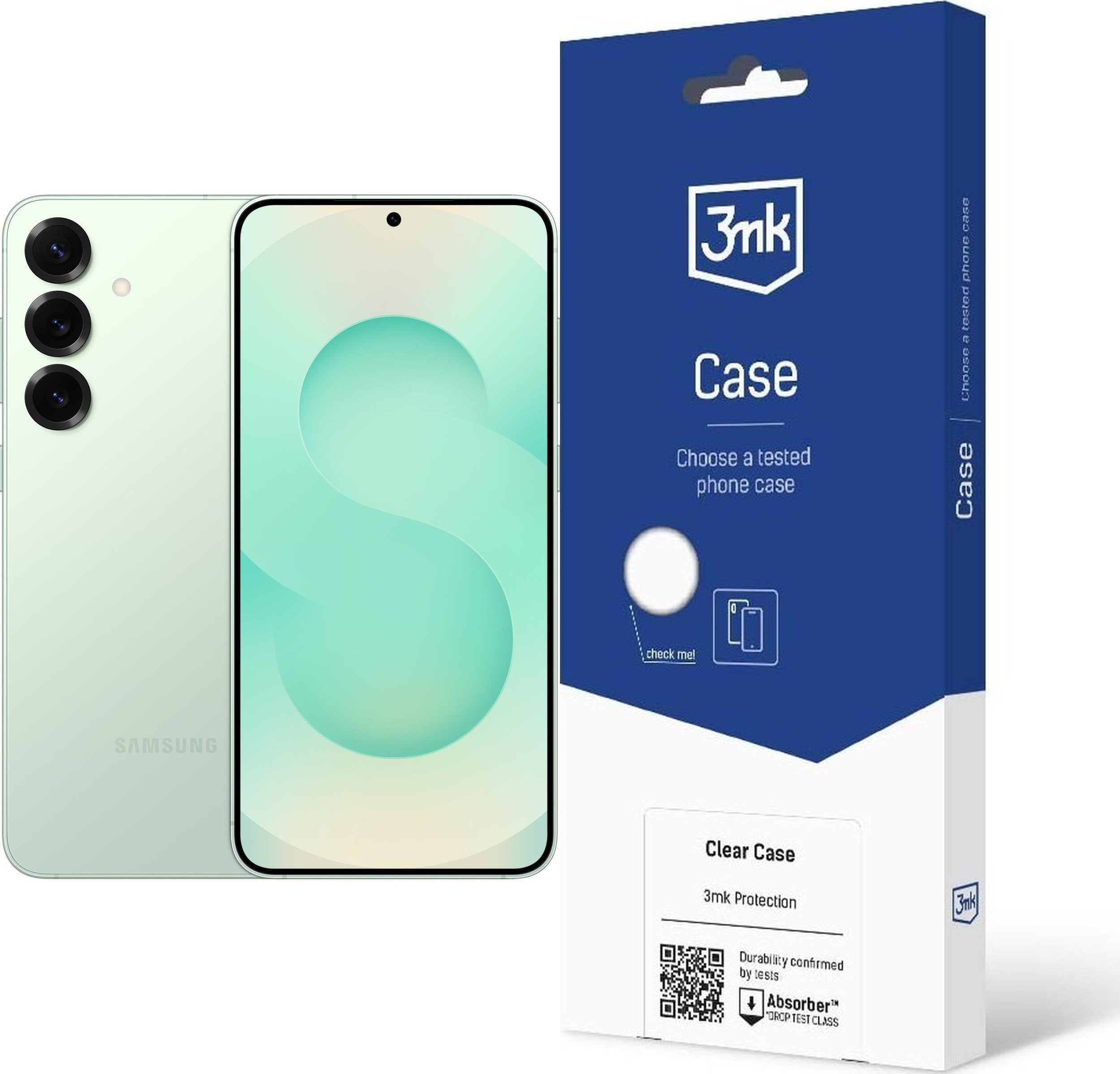 Smartfon Samsung Galaxy S25+ 5G 12/512GB Miętowy SM-S936BLG + Etui Clear Case