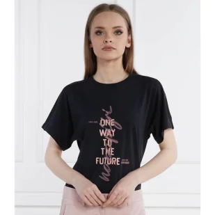 Napapijri T-shirt S-KEITH | Loose fit - Koszulki i topy damskie - miniaturka - grafika 1