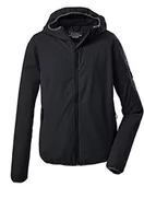 Kurtki męskie - Killtec Trin Mn Softshell Jckt Męska kurtka softshellowa z kapturem, kompresyjna - miniaturka - grafika 1