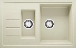Zlew BRANDE LINK DUAL 780-60 BEIGE (beżowy) - Zlewozmywaki - miniaturka - grafika 1