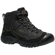 Buty trekkingowe męskie - Buty męskie Keen Targhee IV Mid WP M Rozmiar butów (UE): 42 / Kolor: czarny - miniaturka - grafika 1