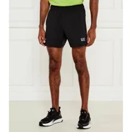 Spodenki męskie - EA7 Szorty Slim Fit - miniaturka - grafika 1