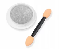 Ozdoby do paznokci - Clavier, Pyłek efekt lustra Srebrny + Pacynka #001 - miniaturka - grafika 1