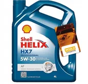 Oleje silnikowe - Shell Helix HX7 Professional Af 5W-30 (5 Liter) 550046287 - miniaturka - grafika 1