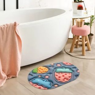 Mata łazienkowa 3D Antypoślizgowa Chłonna Magic 21 - Dywaniki łazienkowe - miniaturka - grafika 3