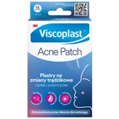 Pozostałe akcesoria kosmetyczne - Viscoplast Acne Patch, plastry na zmiany trądzikowe, 15 sztuk - miniaturka - grafika 1