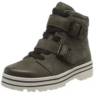 Botki damskie - Jana 100% comfort Damskie sztyblety 8-8-25204-25, szary - szary (Graphite) - 38 EU Weit - miniaturka - grafika 1