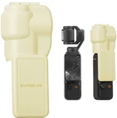 Torby fotograficzne i futerały - POKROWIEC ETUI OCHRONNE OSŁONA CHRONIĄCA GIMBALA I EKRAN DO DJI OSMO POCKET 3 ŻÓŁTA - miniaturka - grafika 1