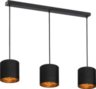 Lampy sufitowe - Lampa wisząca Orno NEVA lampa wisząca, moc max. 3x60W, E27, czarna, listwa - miniaturka - grafika 1