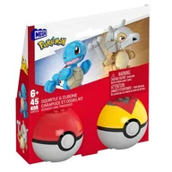 Klocki - MBL POKEMON POKEBALL SQUIRTLE I CUBONE HXP15 WB3 - miniaturka - grafika 1