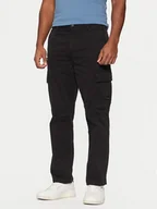 Spodnie męskie - BOSS Spodnie materiałowe Sisla-7 50523149 Czarny Regular Fit - miniaturka - grafika 1