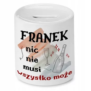 Skarbonka Dla Franka na Urodziny na Prezent z Nadrukiem ze Zdjęciem - Skarbonki - miniaturka - grafika 1
