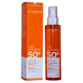 Balsamy i kremy do opalania - Clarins Water Mist UVA/UVB SPF 50 Olejek do opalania 150ml - miniaturka - grafika 1