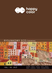Happy Color Blok rysunkowy Eco A3 - Szkolne artykuły papiernicze - miniaturka - grafika 1