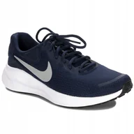 Sneakersy męskie - Nike Sneakersy męskie granatowe Revolution 7 FB2207 400 r.41 - miniaturka - grafika 1