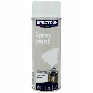 Farba W Sprayu Lakier Biały 400Ml Do Bombek Ozdób - Akcesoria i części modelarskie - miniaturka - grafika 1