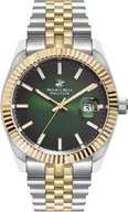 Zegarki męskie - Zegarek męski BEVERLY HILLS BP3018X.270 zielony fashion na prezent - miniaturka - grafika 1