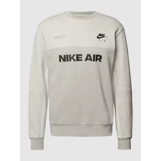 Bluzy męskie - Bluza z napisem z logo - Nike - grafika 1