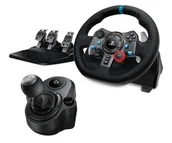 Kontrolery gier na PC - Logitech G29 + Shifter PC/PS3/PS4/PS5 - miniaturka - grafika 1