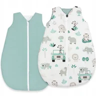 Śpiworki dla dzieci - CAŁOROCZNY ŚPIWOREK NIEMOWLĘCY DO SPANIA BAWEŁNA - miniaturka - grafika 1
