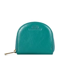 Portfele - Bilonówka ze skóry na suwak zielona - Wittchen - miniaturka - grafika 1