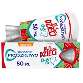 Kosmetyki kąpielowe dla dzieci - Proszkliwo pasta do zębów dla dzieci 0-6 lat 50ml - miniaturka - grafika 1