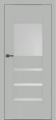 Drzwi wewnętrzne - Dre Drzwi Wewnętrzne Z Szybą Reva 3 Okleina Jasna Szara Mat - miniaturka - grafika 1